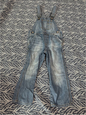 Baby Gap Denim Vintage Style Overalls Size 4